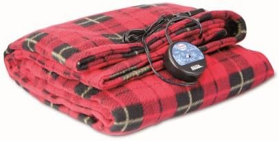 MAXSA Innovations 20014 Comfy Cruise 12V Heated Travel Blanket, Plaid Simply plug into your cigarette lighter socket Large 42-inch x 58-inch size comfortably covers 2 people Automatic temperature control