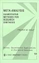 Meta-Analysis: Quantitative Methods for Research Synthesis (Quantitative Applications in the Social Sciences)
