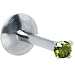 16 Gauge Steel Green Gem Labret Monroe