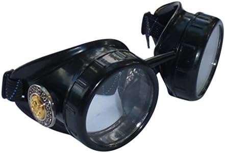 Steampunk Goggles Victorian Novelty Glasses BBB Clear