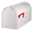 Solar Group E1600W00 Large Premium Steel Rural Mailbox, White