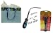 Duragear 22 in 1 Flexible Screwdriver Set And All American Light Solar Flashlight (Black) Gift Set