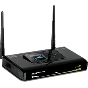TRENDnet GREENnet 300 Mbps Concurrent Dual Band Wireless N Gigabit Router TEW-673GRU (Black)