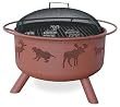 Landmann 28337 Big Sky Fire Pit, Wildlife, Georgia Clay