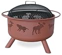 Landmann 28337 Big Sky Fire Pit, Wildlife, Georgia Clay