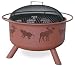 Landmann 28337 Big Sky Fire Pit, Wildlife, Georgia Clay