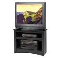 Prepac Black Corner TV Stand