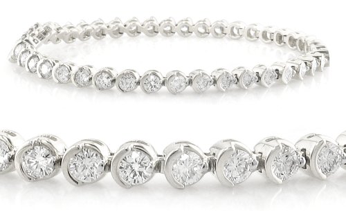 Childrens Toyshop  Jewelry : Ladies 2CT Tennis Bracelet
