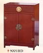 BEAUTIFUL NEW "ANYWHERE" CABINET IN RED FINISH