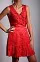 Marc by Marc Jacob Seidenkleid, rot