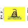 Gadsden Don't Tread on Me Decal Sticker (1)
