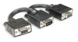 Super-VGA Monitor/Projector Y Video Splitter Cable