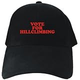 Baseball Cap Black  VOTE FOR Hillclimbing  Sports