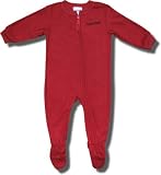 Calvin Klein Soft Red Footed Blanket Sleeper for Infants and Toddlers - 18 Months