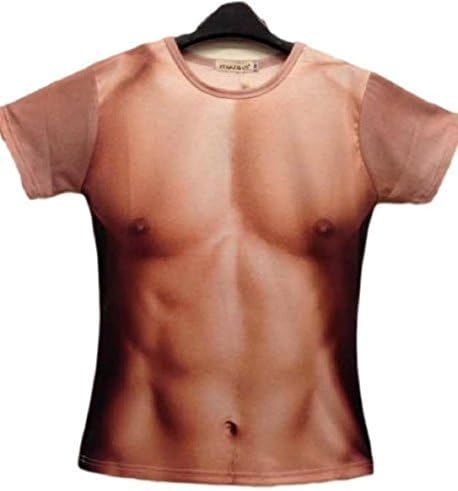 Dcraft Cosplay Unisex Halloween Naked Macho T-shirt by HAPPYNESSMAIL