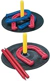 Champion Sports Rubber Horseshoe Set