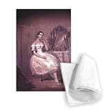 Ballerina in 19th Century Ballet by.. - Tea Towel 100% Cotton - Art247 - Tea Towel - 46x70cm