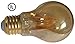 6 PACK - UL LISTED - LED A19 Edison Style Filament Light Bulb, 5W, DIMMABLE, 25W Equivalent, 2200K Warm White, 350 Lumens, 15,000 Life Hours