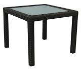 Amalfi Dining Collection Side Table (Espresso) (17
