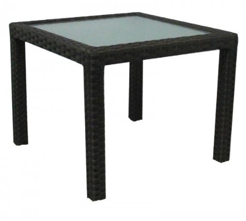 Amalfi Dining Collection Side Table (Espresso) (17