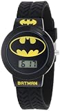 Batman Kids BAT5041 Batman Black Tire Tread Rubber Strap Watch
