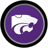 Creative Converting 8 Count Kansas State University Sturdy Style Paper Dinner Plates, 8.75-Inch