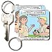 Rich Diesslins Funny KNOTS Scouting Cartoons - Potable Water - Jamboree Drinking Water - Key Chains