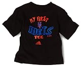 MLB Unisex Infant/Toddler New York Mets The Other First Short Sleeve Tee, Black, Large, 4T