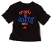 MLB Unisex Infant/Toddler New York Mets The Other First Short Sleeve Tee, Black, Large, 4T