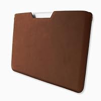 Premium Leather Sleeve for Macbook Air 13 - Brown Le
