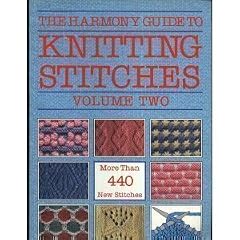 "Harmony" Guide to Knitting Stitches: v. 2