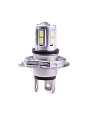 SENCART H4 P43T 280LM 16SMD 5730LED 9000K Cool White Flog Lamp-Silver(12~24V)