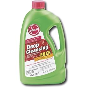 Hoover 40311048 Deep-Cleansing Fragrance-Free Carpet/Upholstery Detergent, 48 Ounces