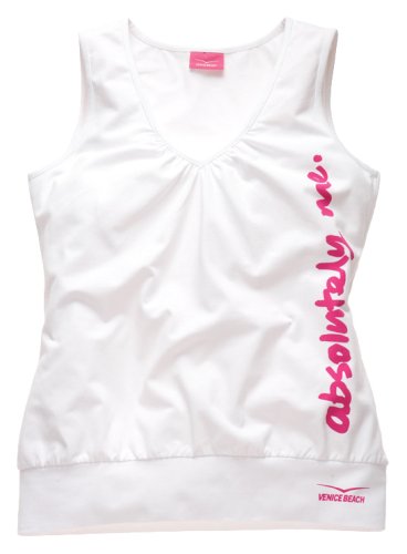 Venice Beach Damen Tank-Shirt Linda, white, M