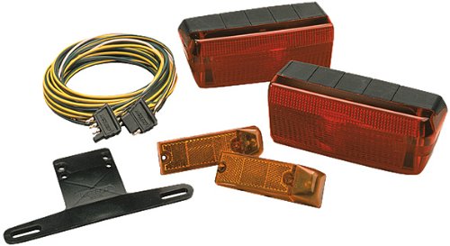 Wesbar 007516 Marine Trailer Lighting Kit with 25' Harness