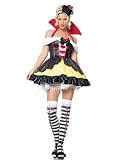  : Sexy 3Pc Alice In Wonderland Queen Of Hearts Halloween Costume