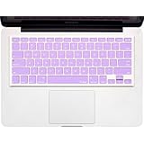 Kuzy - Light Purple Keyboard Cover Silicone Skin for MacBook Pro 13" 15" 17" (with or w/out Retina Display) iMac and MacBook Air 13" - Light Purple