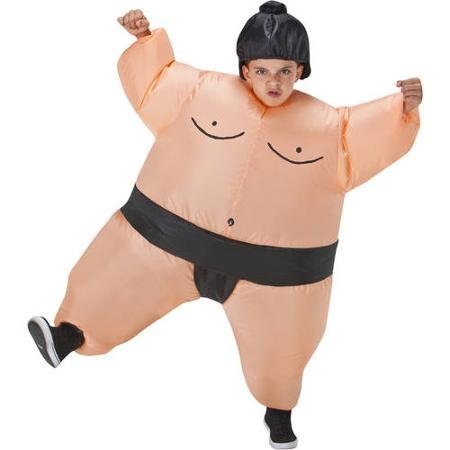 Boys inflatable sumo wrestler halloween costume