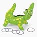 Vinyl Inflatable Alligator Ring Toss Game