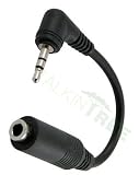 2.5mm male to 3.5mm female Handsfree Headset Adapter / Speaker Adaptor for Lg cell phone