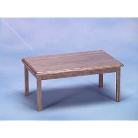 Dollhouse Miniature Oak Table