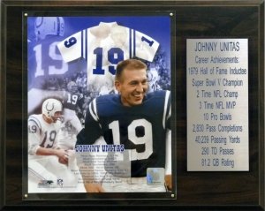 Indianapolis (Baltimore) Colts Johnny Unitas 12