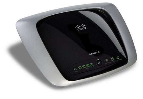 Linksys by Cisco WAG160N Wireless-N Modem Router - 300 mbps (for ADSL / telephone line connections i.e BT Broadband)