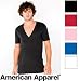 Apparel : American Apparel Unisex Short-Sleeve Deep V-Neck T-Shirt