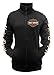 Harley-Davidson Women's Orange Bar & Shield Zipper Track Jacket 30291747 (XL)