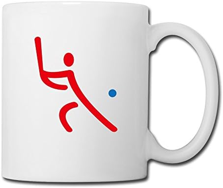Nuodi Ge Unique Design Baseball Softball Sports Beat Ball Act Vector Coffee Mug