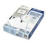 C-Line Sealed Clip Badge Kit with 4 x 3 Inch Inserts 50 Count (95543)