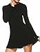 ANGVNS O-Neck Knit Stretchable Elasticity Long Sleeve Slim Sweater Jumper