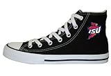 Game Day Soles Hi Top Black Iowa State University Logo Canvas