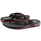 Reef Fanning O2 Sandal - Black / Red - 11